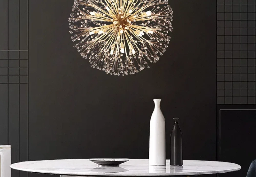 contemporary crystal chandelier